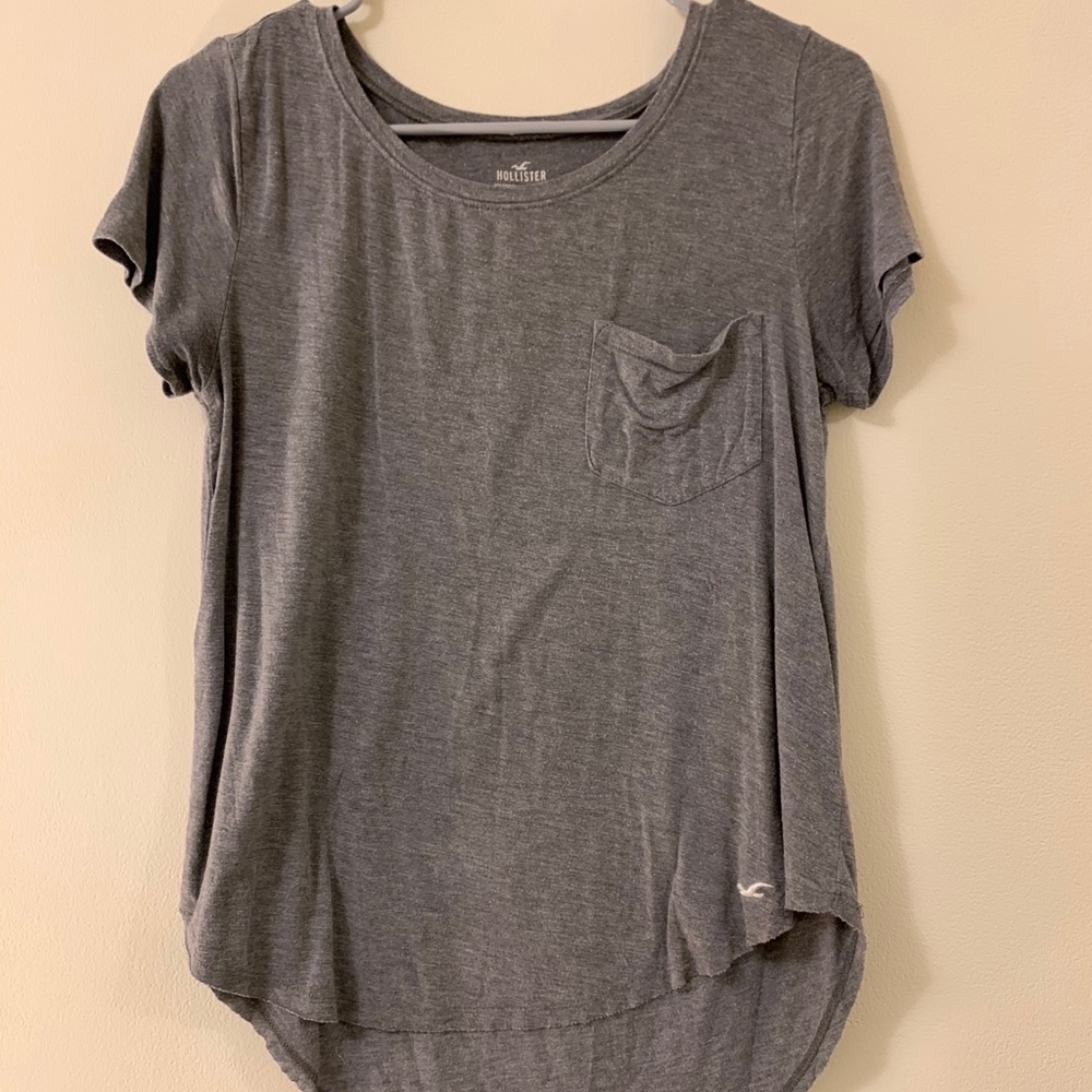 Hollister Slouchy Gray Tee